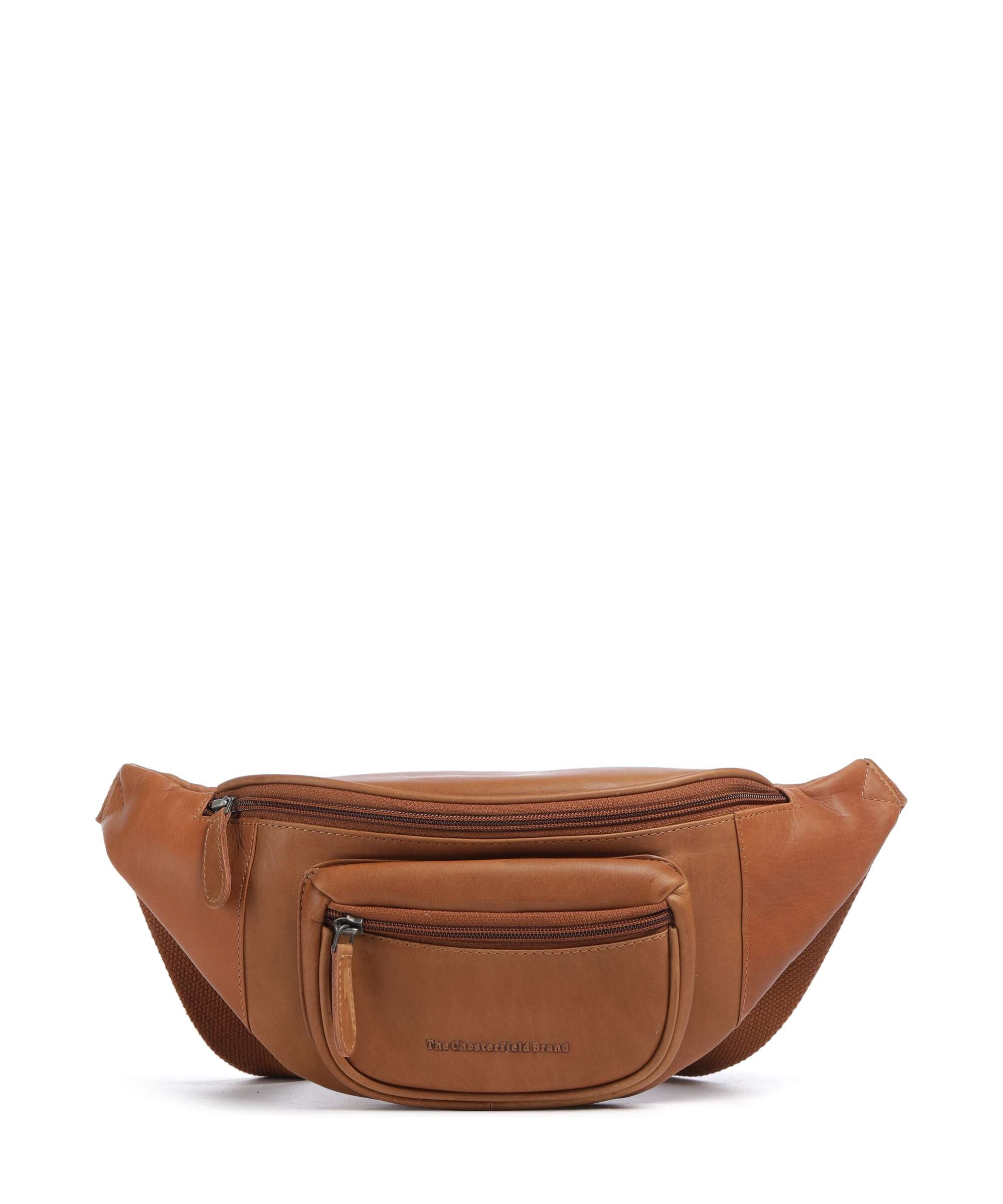 The Chesterfield Brand Wax Pull Up Cow Vernio Belt bag cognac