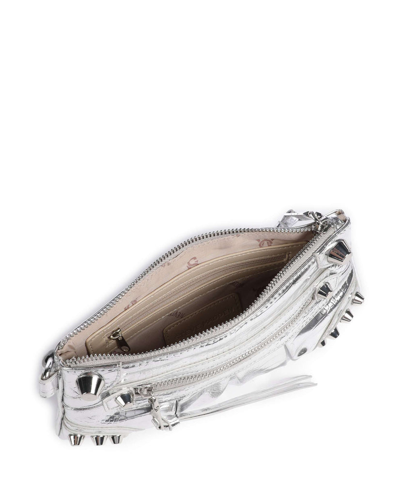 Steve Madden BDOVA Clutch bag silver