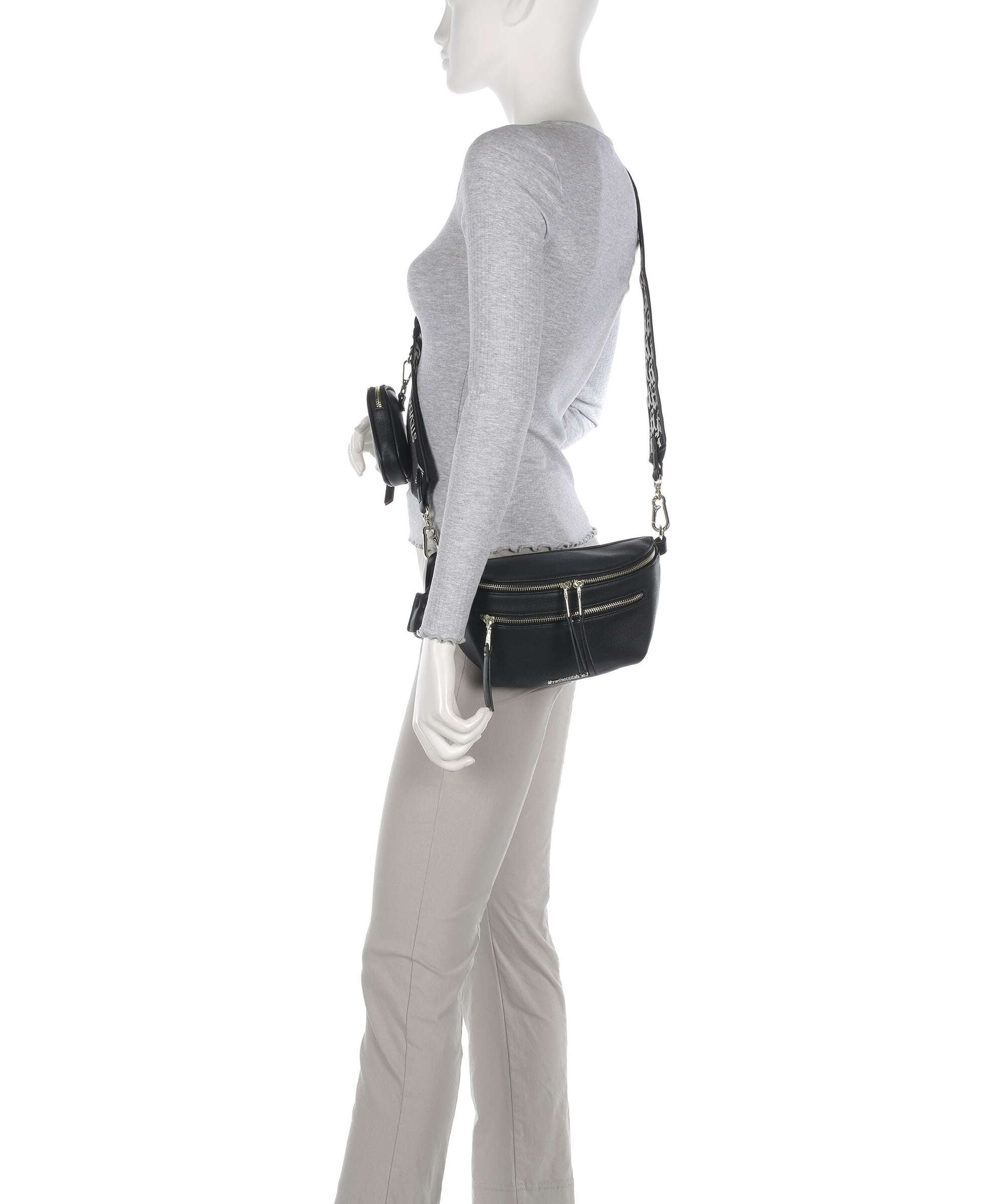 Steve Madden BCLARKE Crossbody bag black/gold
