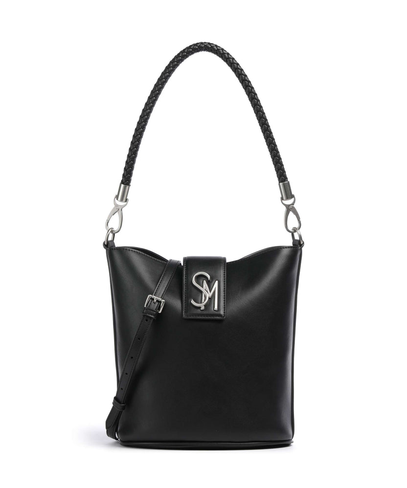 Steve Madden BARRIE Bucket bag black/silver