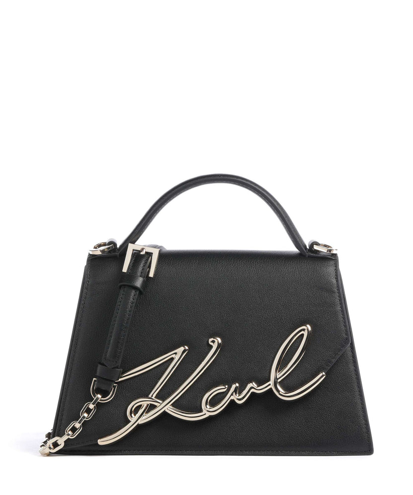 Karl Lagerfeld K/Signature 2.0 Medium Handbag black/gold