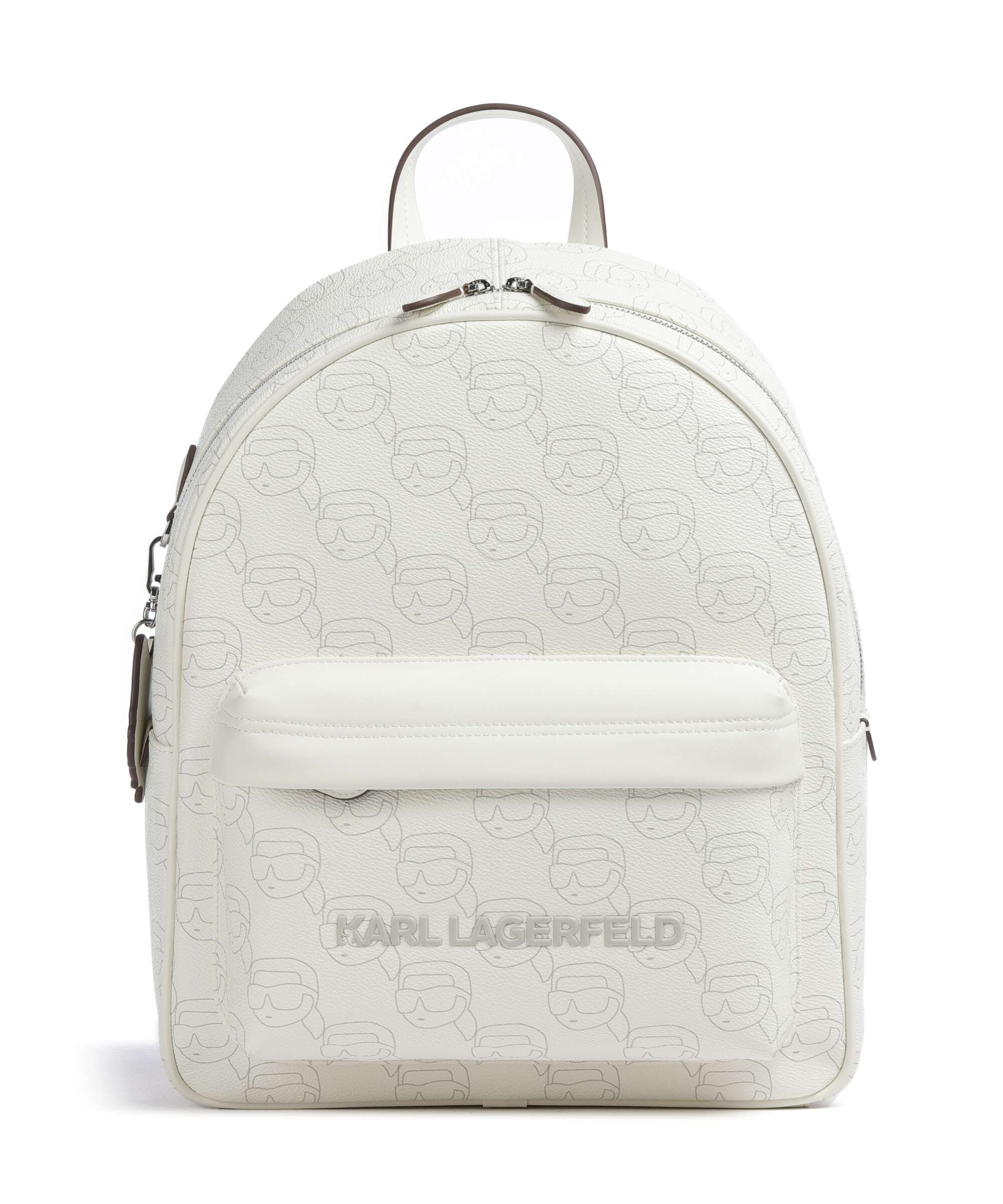 Karl Lagerfeld Ikon Mono Backpack offwhite