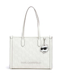 Karl Lagerfeld K/Ikonik Mono Shopper offwhite