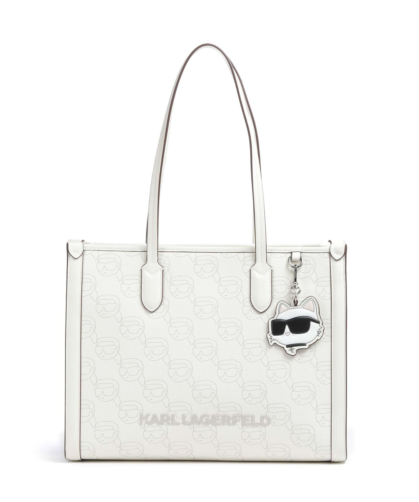 Karl Lagerfeld K/Ikonik Mono Tote bag offwhite