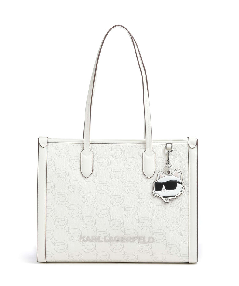 Karl Lagerfeld K/Ikonik Mono Tote bag offwhite