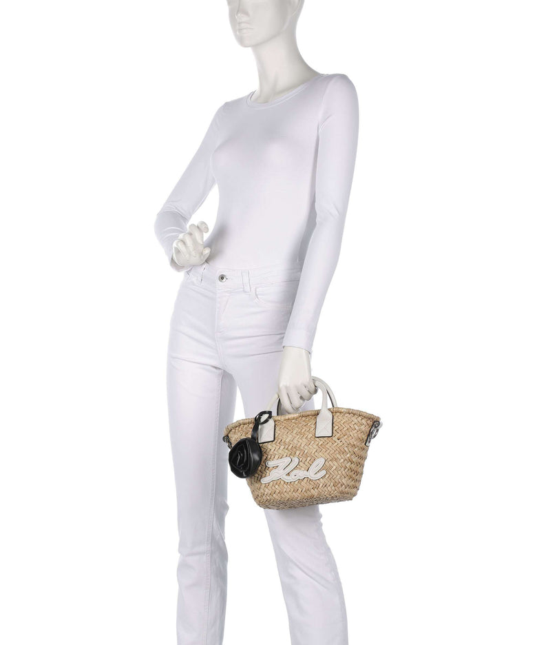 Karl Lagerfeld K/Signature Small Handbag natural/cementhe