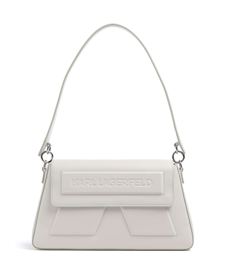 Karl Lagerfeld Ikon K Soft Shoulder bag cement
