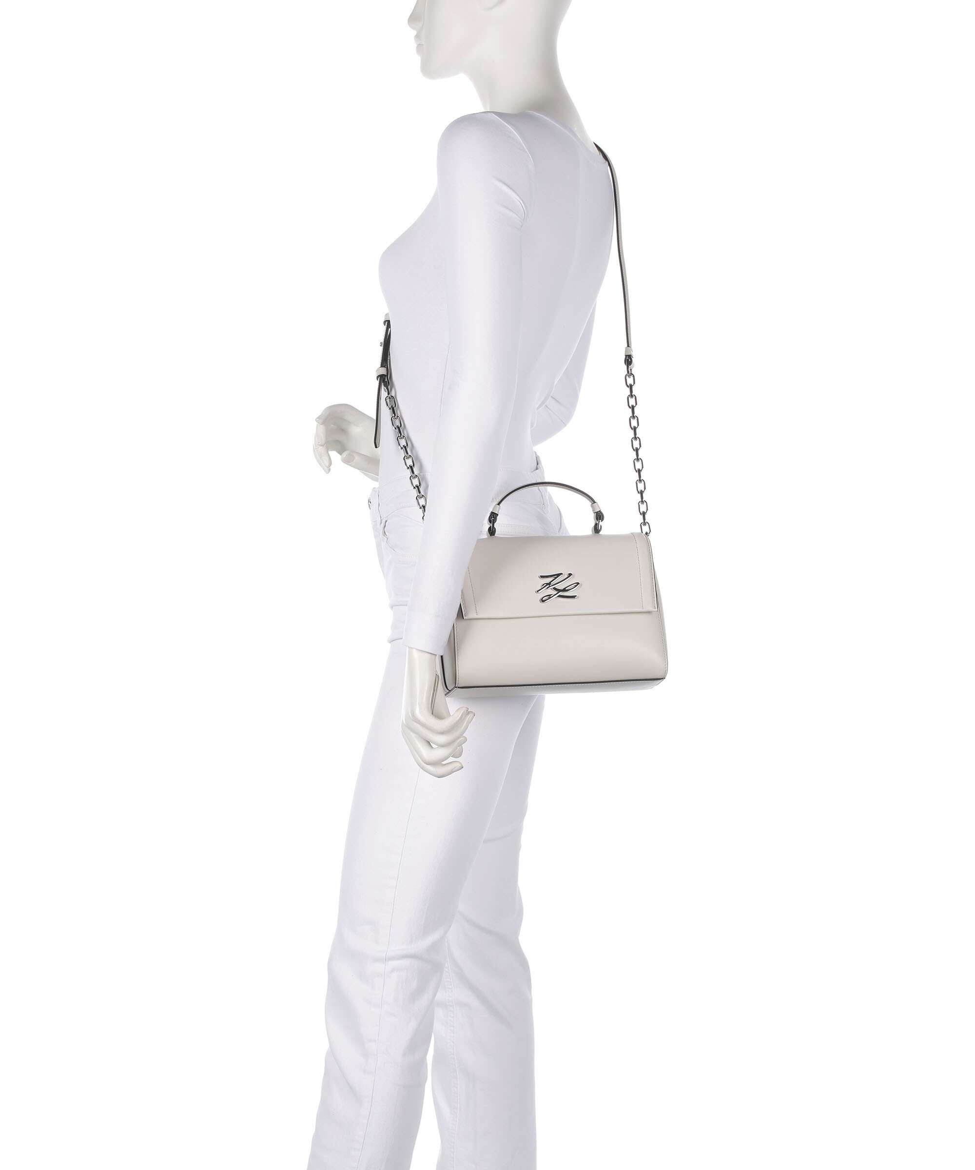 Karl Lagerfeld K/Autograph Crossbody bag cement