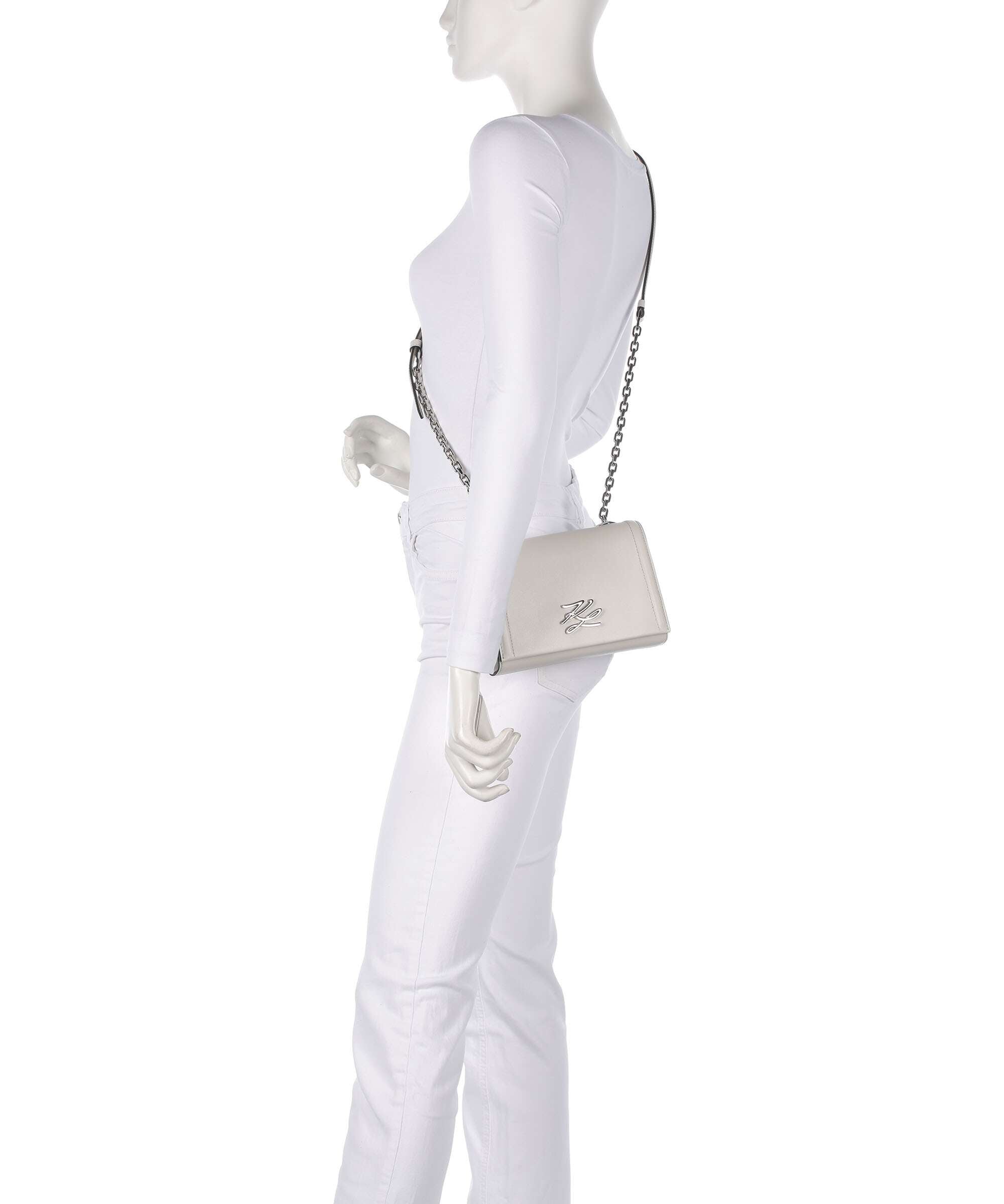 Karl Lagerfeld K/Autograph Small Crossbody bag cement