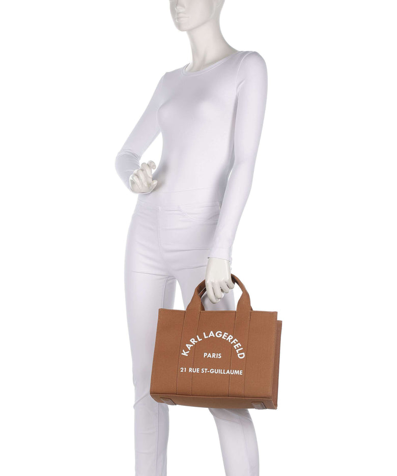 Karl Lagerfeld K/Rue St Guillaume Medium Handbag caramel