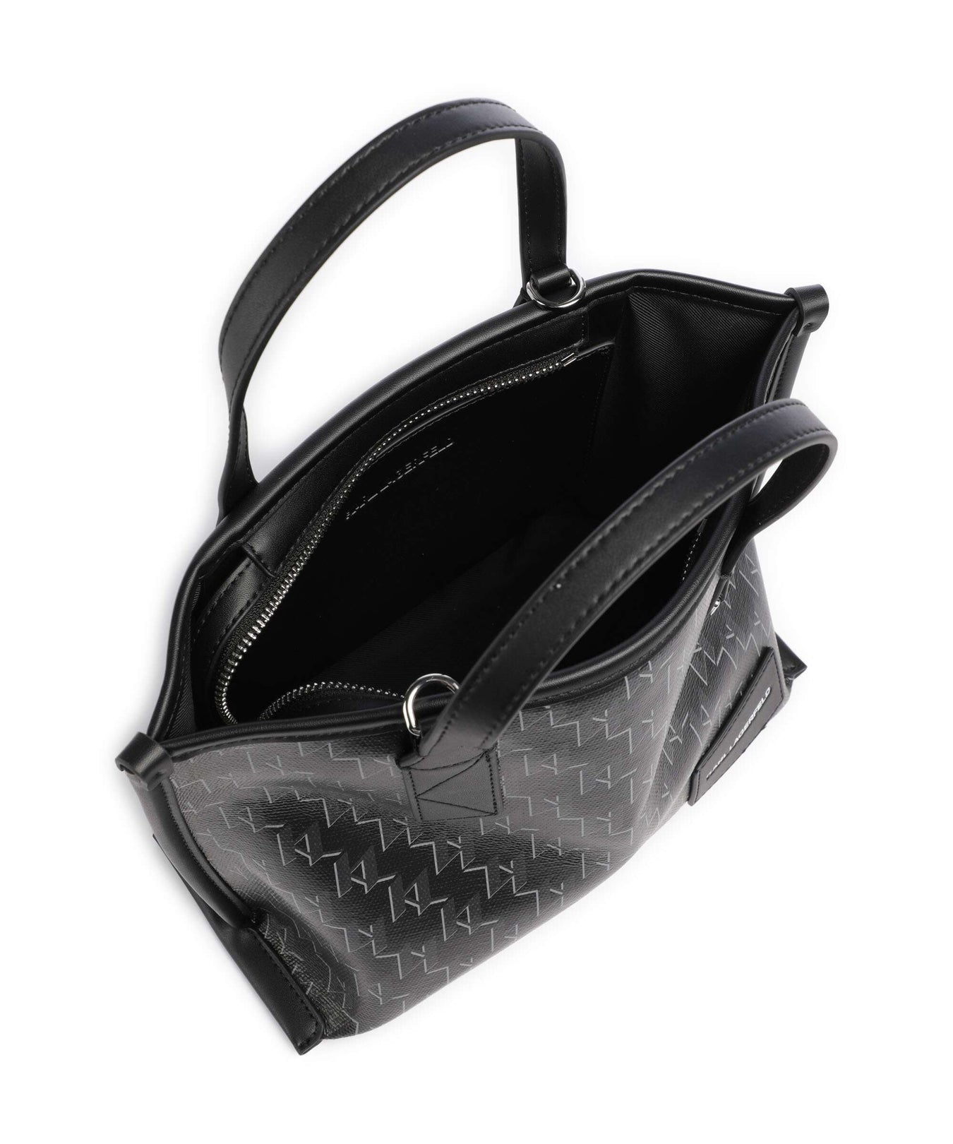 Karl Lagerfeld K/Voyage Small Handbag black mono