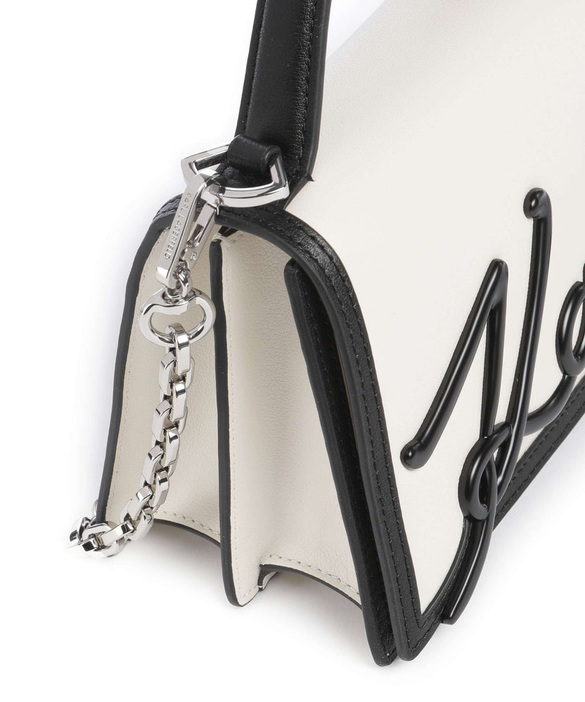 Karl Lagerfeld K/Signature 2.0 Handbag white/black