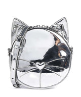Karl Lagerfeld Ikon Chat Taška cez rameno silver