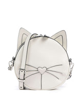 Karl Lagerfeld Ikon Chat Taška cez rameno off white