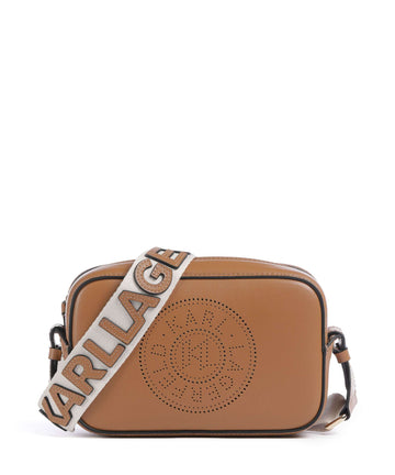 Karl Lagerfeld K/Circle Taška cez rameno caramel