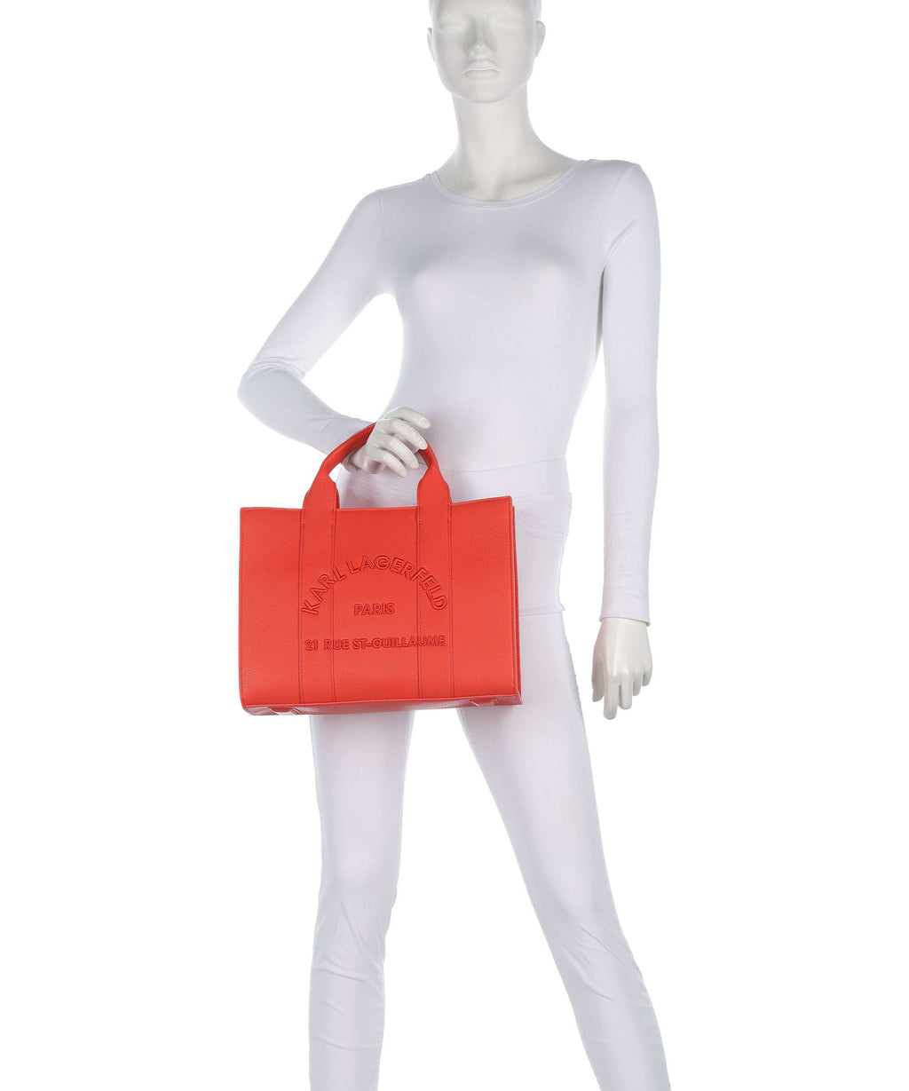 Karl Lagerfeld K/Rue St Guillaume Medium Handbag grapefruit