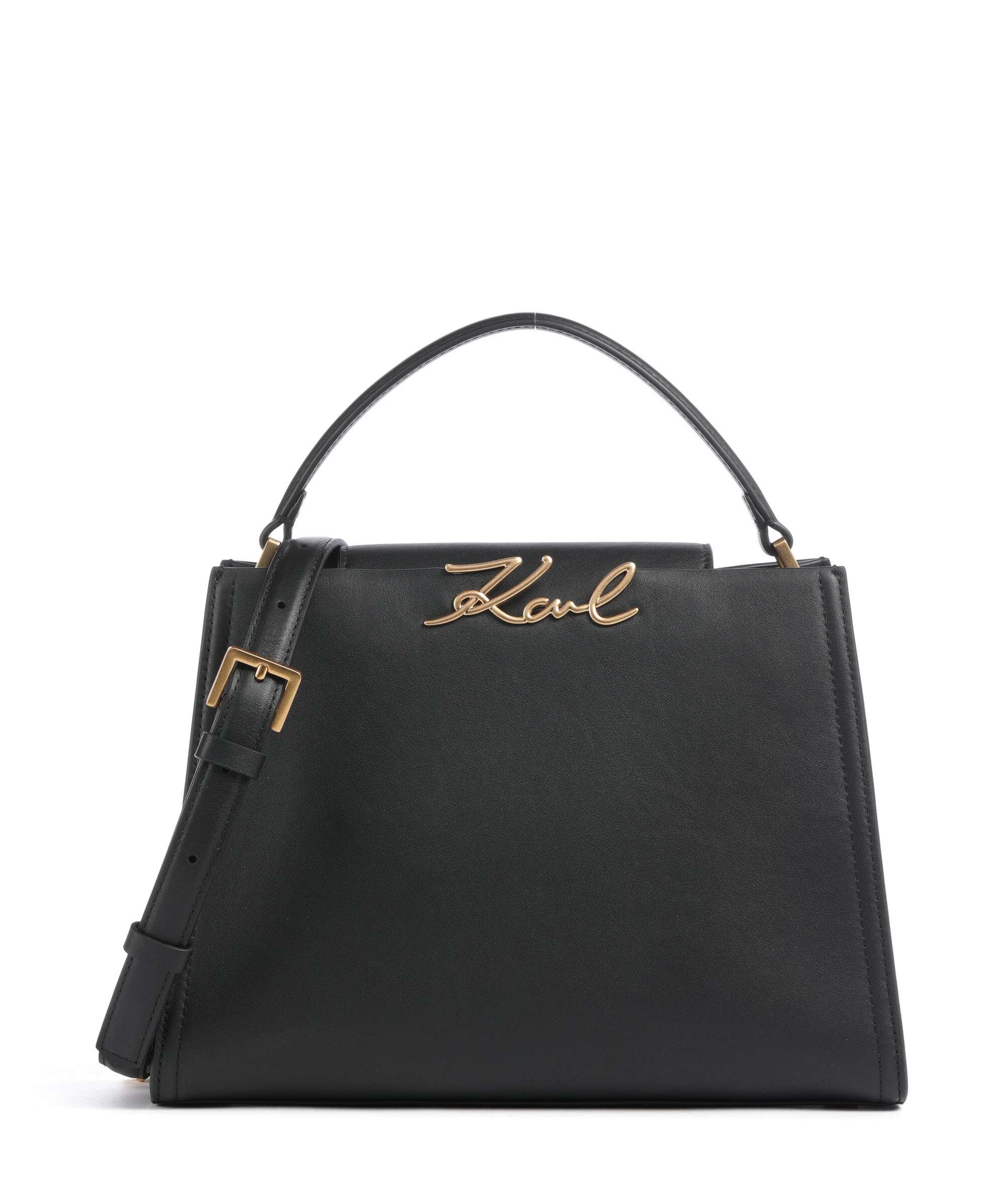 Karl Lagerfeld K/Signature Medium Handbag black/gold