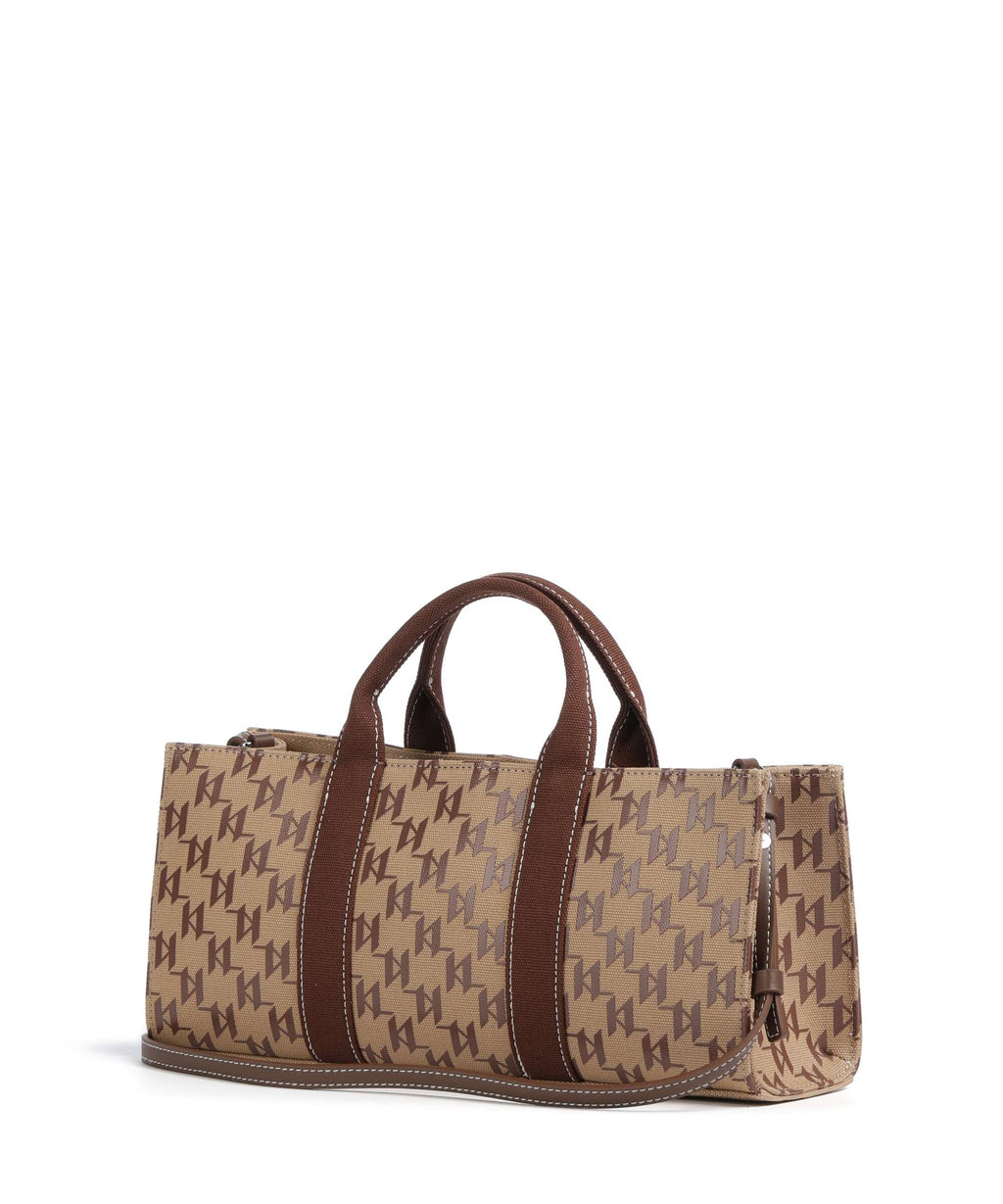 Karl Lagerfeld K/Rue St Guillaume Monogram Handbag monogram nougat brown