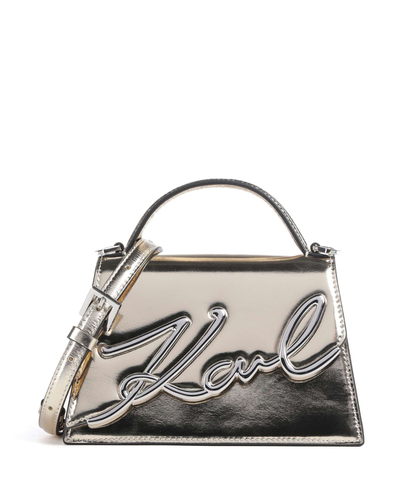 Karl Lagerfeld K/Signature 2.0 Crossbody bag light gold