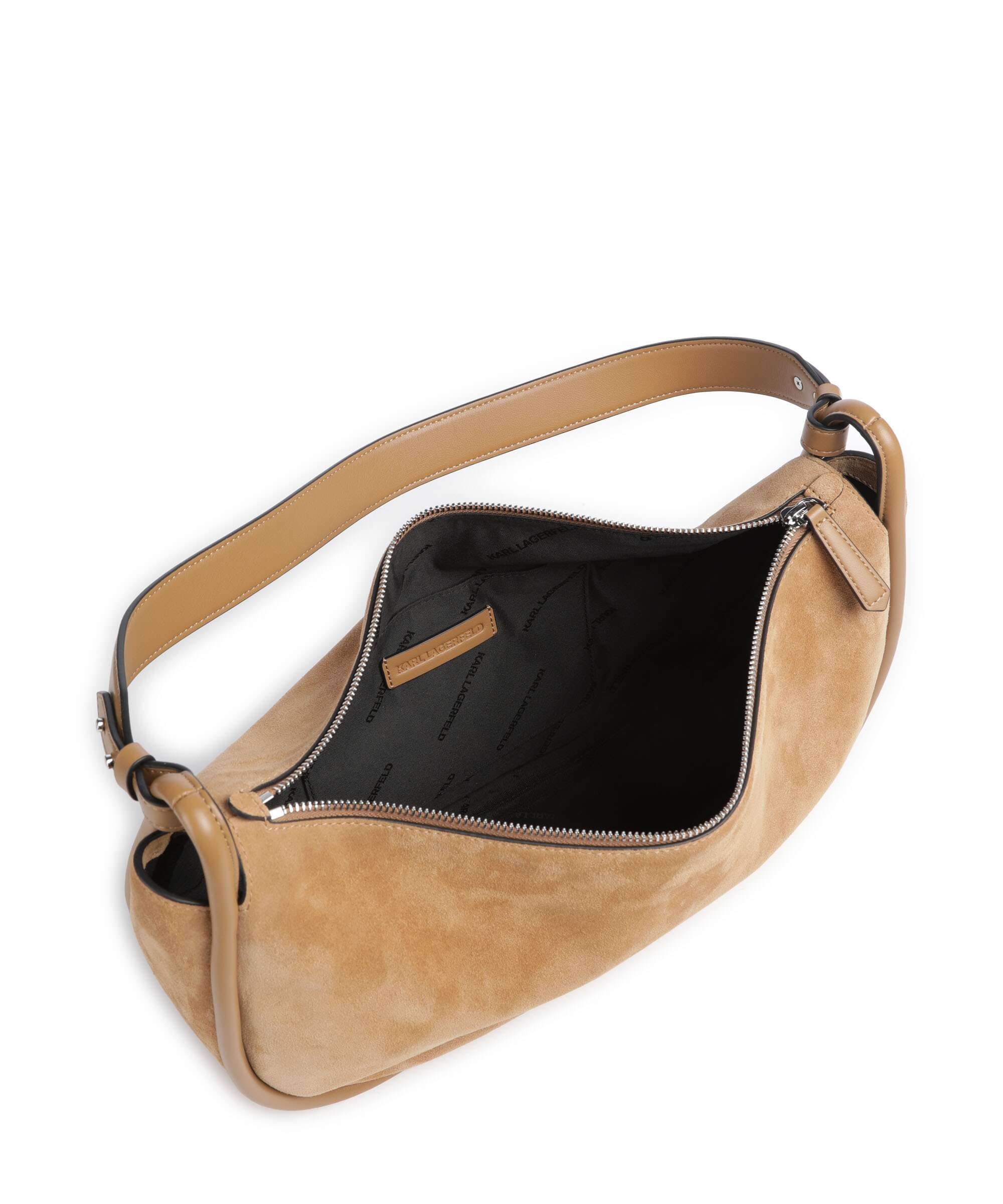 Karl Lagerfeld K/Autograph Patch Shoulder bag caramel