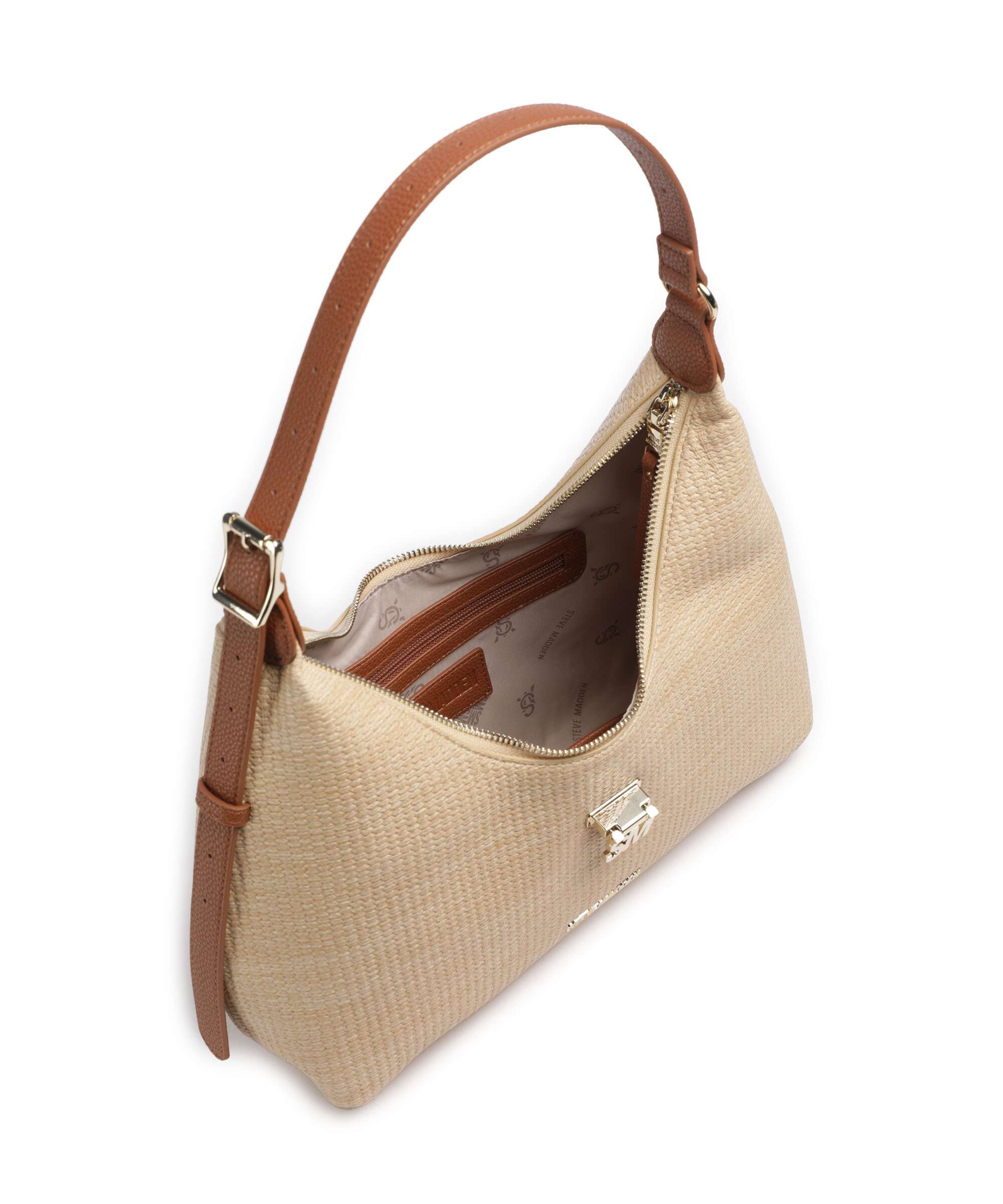 Steve Madden BOVIE-S Hobo bag natural
