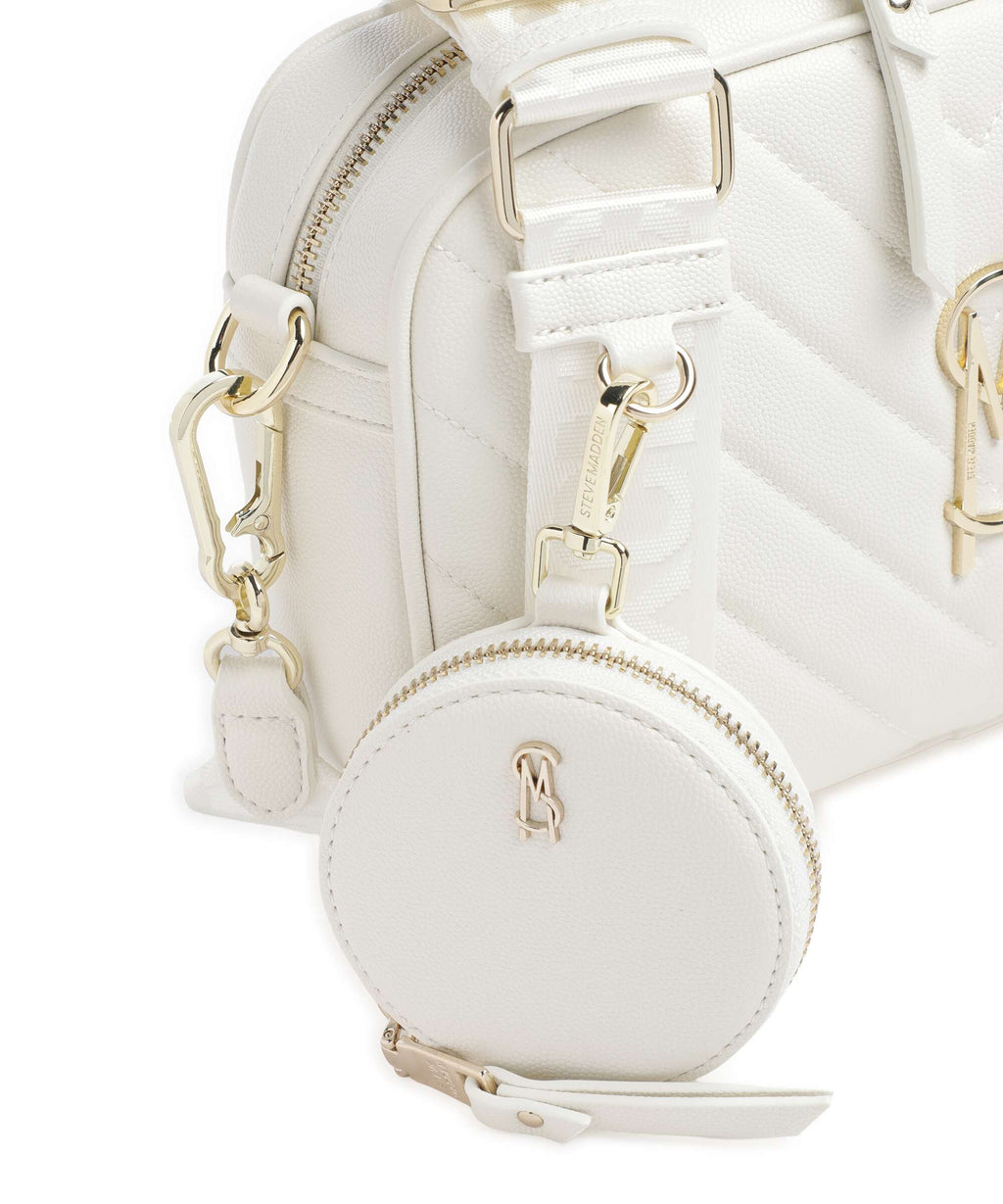 Steve Madden BZIRIA Crossbody bag white/gold