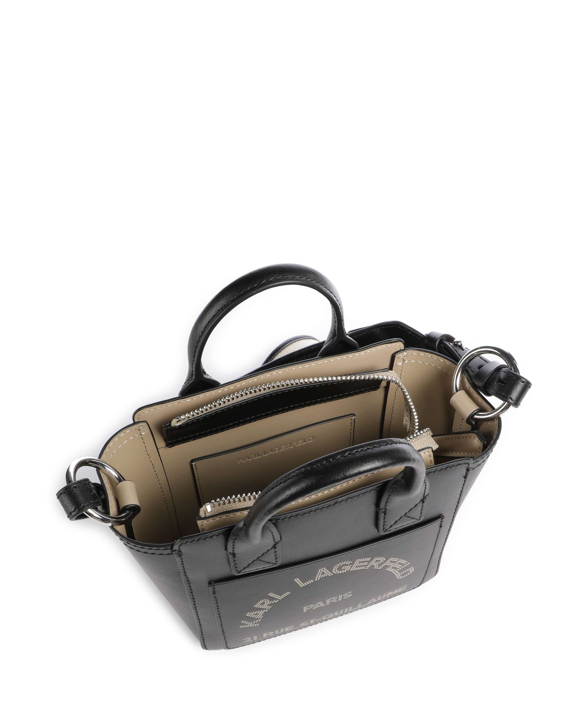 Karl Lagerfeld K/Daily Mini Handbag black nickel