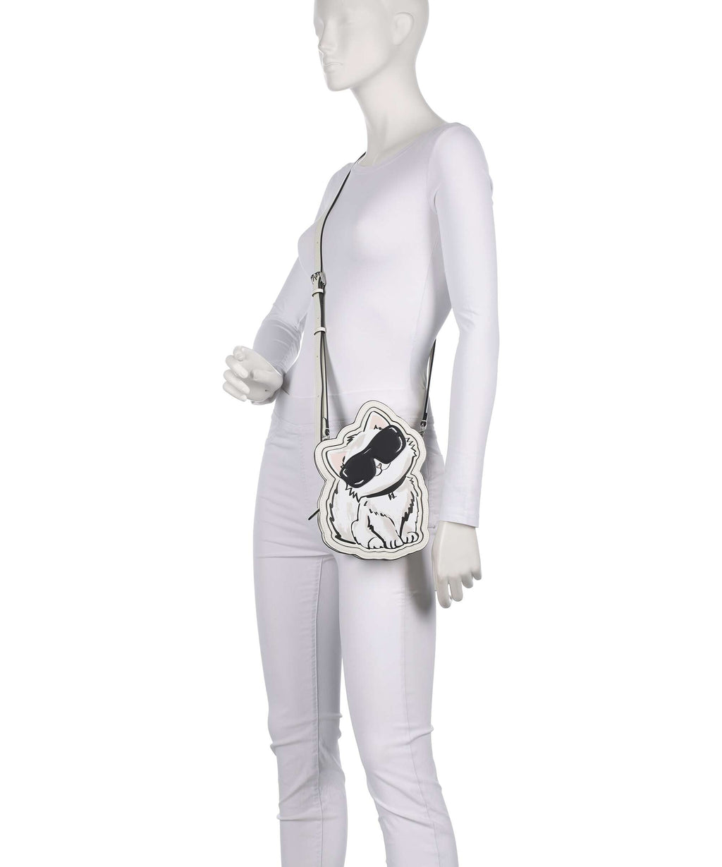 Karl Lagerfeld Ikon Choupette Crossbody bag off white
