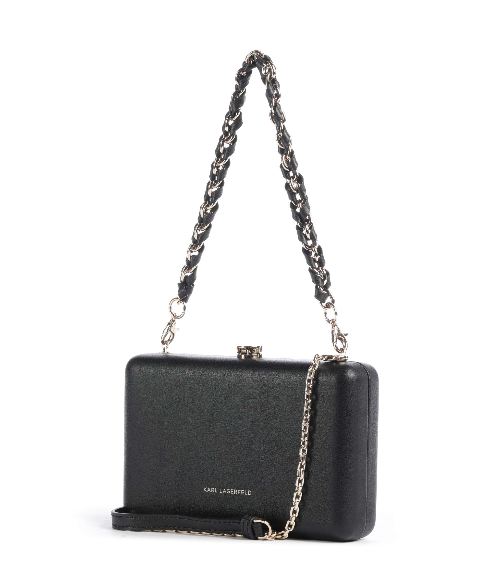 Karl Lagerfeld K/Soiree Clutch bag black nickel