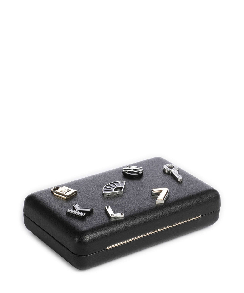 Karl Lagerfeld K/Soiree Clutch bag black nickel
