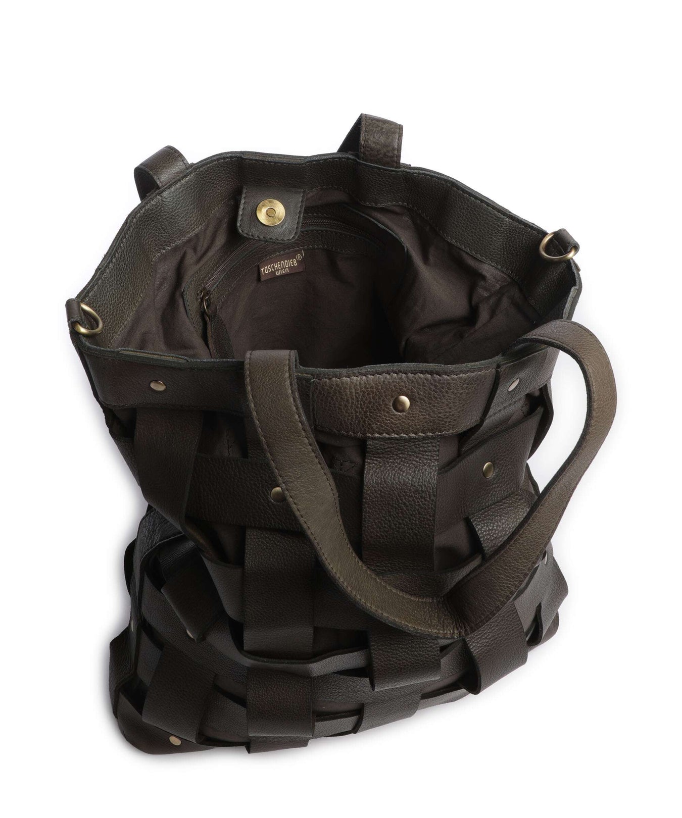 Taschendieb Wien Griesgasse 3 Tote bag green moos