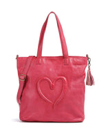 Taschendieb Wien Herzweg 1 Shopper pink love
