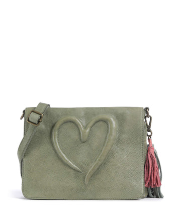 Taschendieb Wien Herzweg 3 Taška cez rameno green leaf