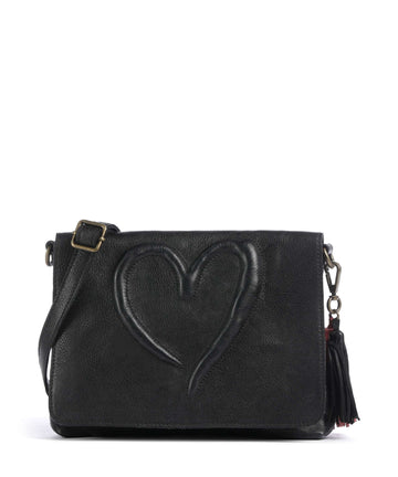 Taschendieb Wien Herzweg 3 Taška cez rameno black bean
