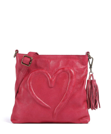 Taschendieb Wien Herzweg 4 Taška cez rameno pink love