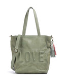 Taschendieb Wien Paoliweg 1 Shopper green leaf