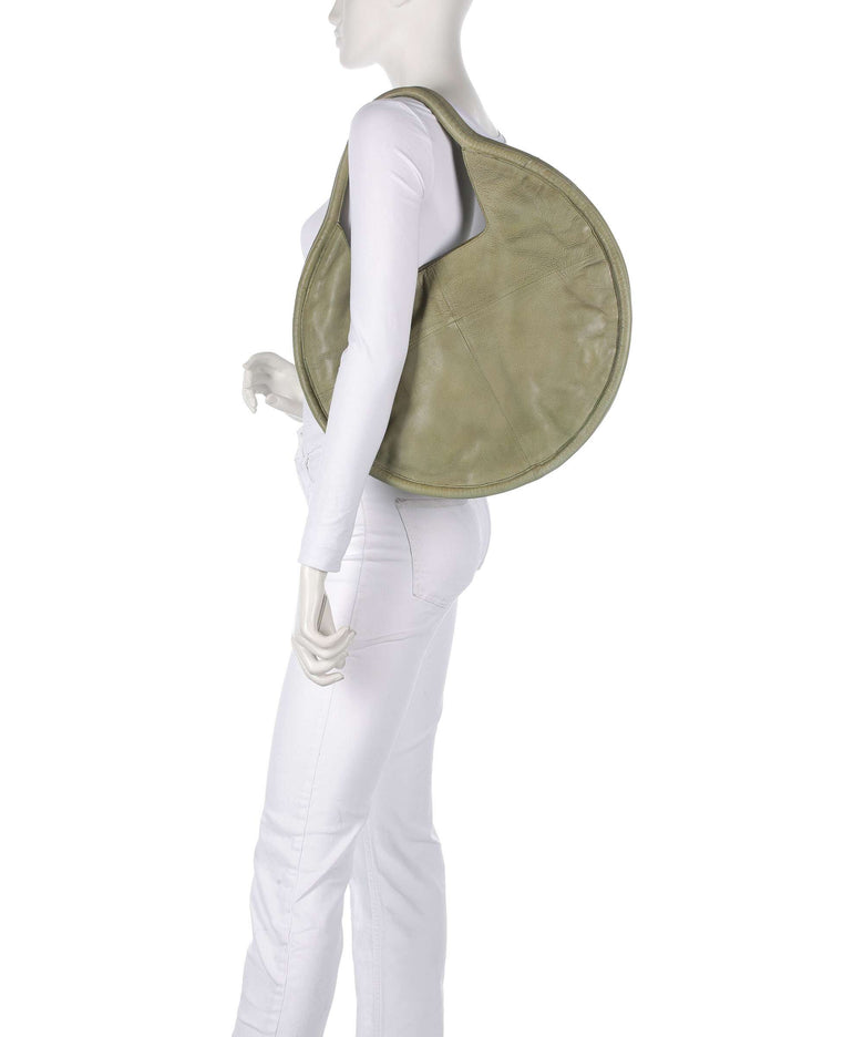 Taschendieb Wien Salvatorianerplatz 5 Tote bag green leaf