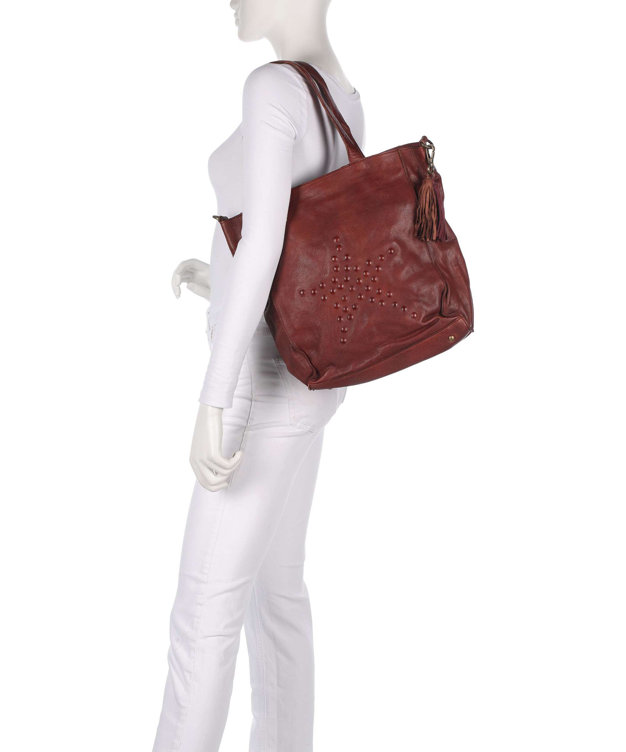 Taschendieb Wien Sternbergstrasse 3 Hobo bag brown brandy