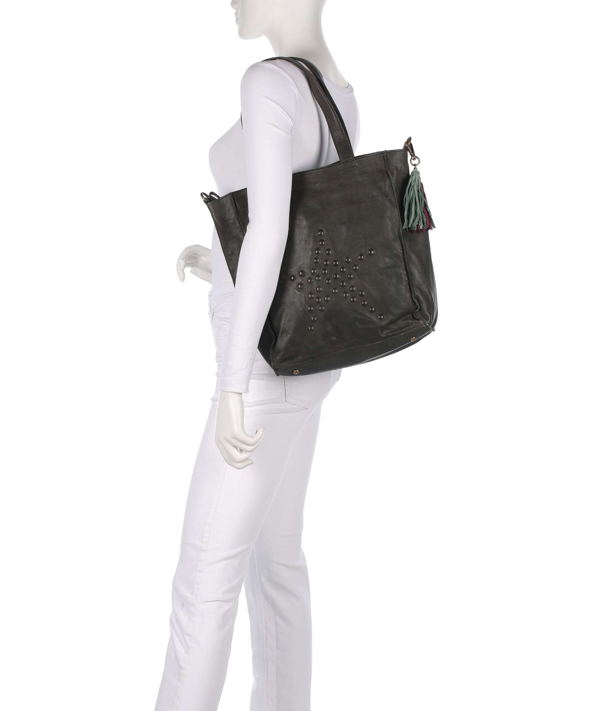 Taschendieb Wien Sternbergstrasse 3 Hobo bag green forest