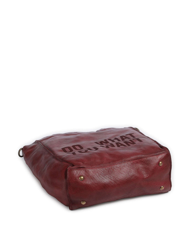 Taschendieb Wien Hanfgasse 2 Hobo bag red burgundy