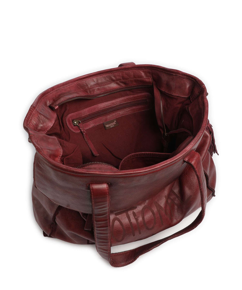 Taschendieb Wien Seelengasse 2 Tote bag red burgundy