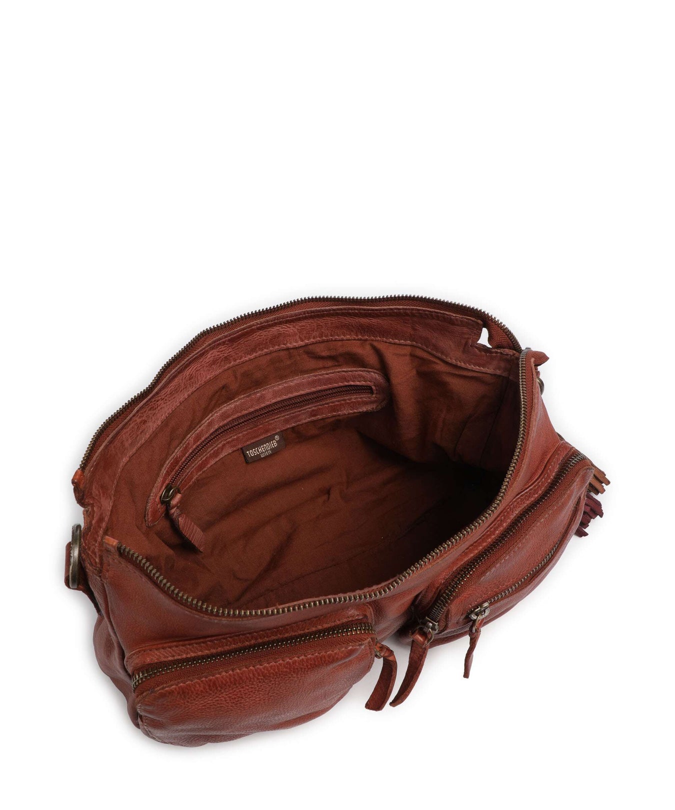 Taschendieb Wien Kaisterstrasse 5 Crossbody bag brown brandy